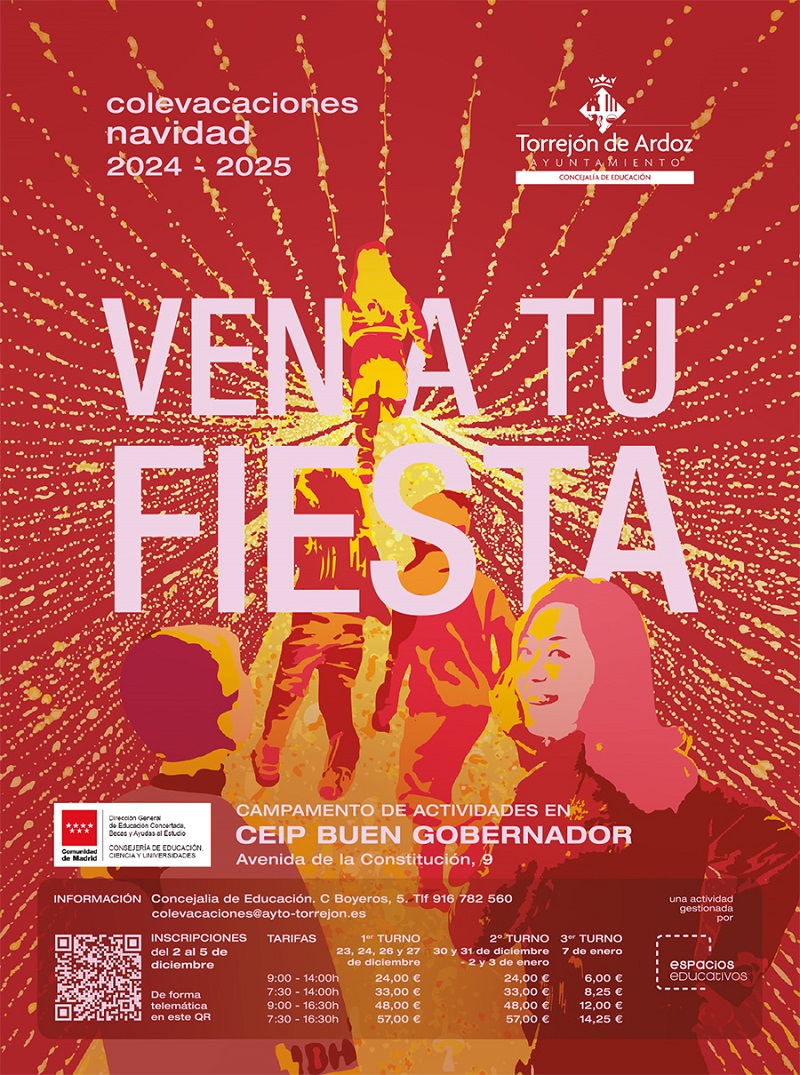 Colevacaciones Navidad 24-25 Colevacaciones Navidad 24 25 cartel informativo