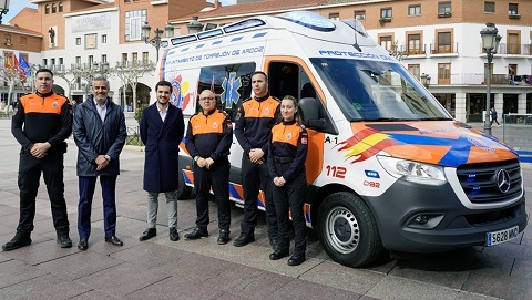 ambulancia proteccion civil nueva