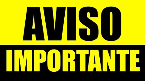 aviso importante 2