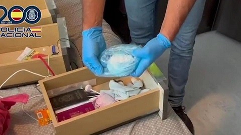 detenido droga microondas