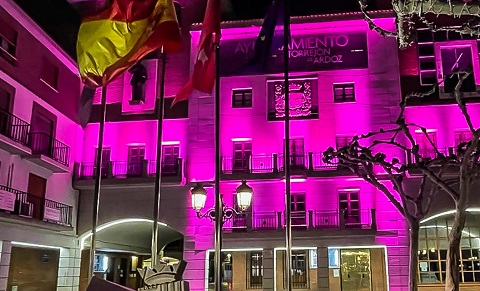 fachada rosa ayuntamiento