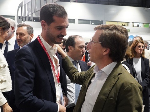 Alejandro Navarro Prieto y José Luis Martínez Almeida en FITUR fitur alcalde martinez almedia