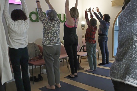 hospital servicio oncologico yoga