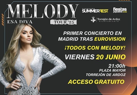 melody concierto torrejon de ardoz