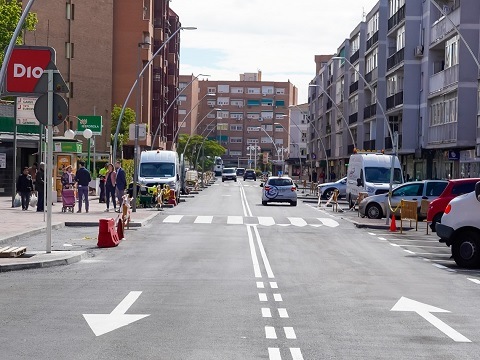 obras calle Madrid