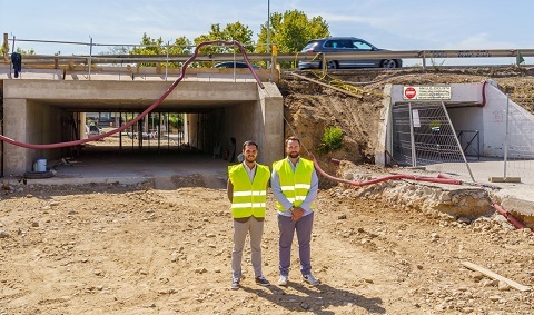 obras nuevo tunel fresnos septiembre