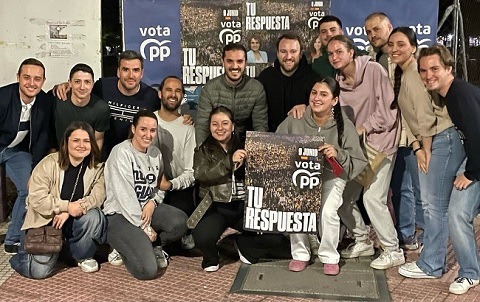 pegada carteles elecciones europeas