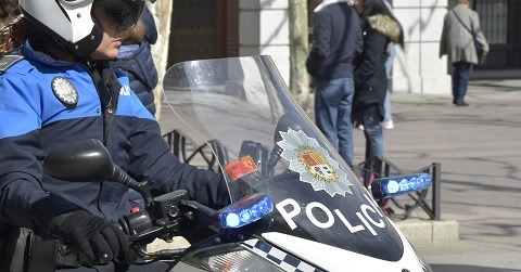 policia local moto