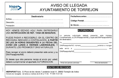 Tasa de Basuras tasa basura 2