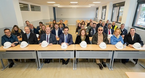 universidad UCAM visita obras