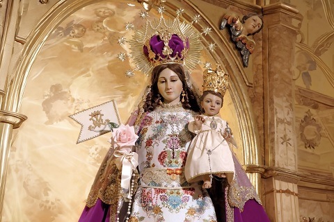 virgen del rosario
